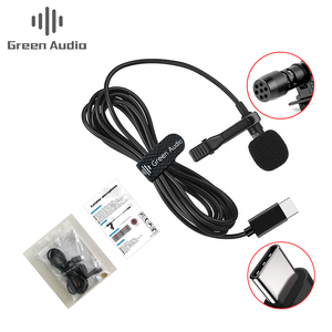 Type C Mini Lapel Lavalier Clip-on Condenser Microphone <strong>Mic</strong> for Android IOS Mobile Phone <strong>USB</strong> Microphone with 2M Length EPT Cable - Product Image 3