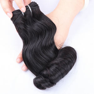 Letsfly – Lots <span class=keywords><strong>de</strong></span> Cheveux Bouclés Double Drawn 11A <span class=keywords><strong>de</strong></span> Haute Qualité, Extensions Pixie, Fumi Curl, Cheveux Humains Vierges Brésiliens, Livraison Rapide - Product Image 5