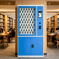 Armoire à clés intelligente avec empreinte digitale et mot de passe, enregistrement des accès, casier de rangement intelligent pour clés pour hôtels et concessionnaires automobiles 4S