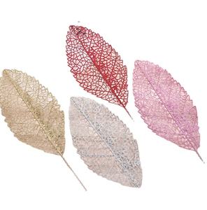 <span class=keywords><strong>2018</strong></span>ผลิตภัณฑ์ใหม่ตกแต่งคริสต์มาส Glitter สเปรย์ดอกไม้ใบใหญ่สเปรย์ - Product Image 1