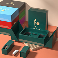 Boîte cadeau magnétique de luxe personnalisée, fournisseur d'emballages pour parfums féminins, boîtes cadeau en papier de luxe