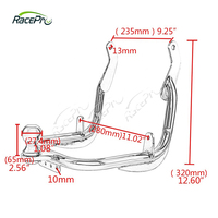 Accessoires de moto pour Harley Touring Road King, Glide, Electra, Glide, Ultra Classic, Glide, accessoires, remorque, hiteur