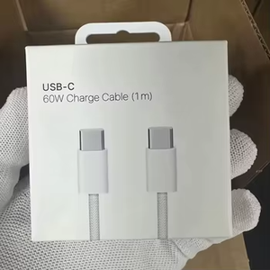 Câble USB-C PD 20W à charge rapide 3A de 1m/2m pour iPhone 14/15/16/17 Pro Max avec emballage (Nylon tressé) - Product Image 2