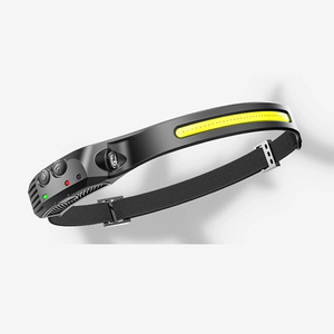 Lámpara de cabeza LED recargable a prueba de agua con 230 Sensor de movimiento de haz ancho Faro de pesca para adultos para acampar - Product Image 4