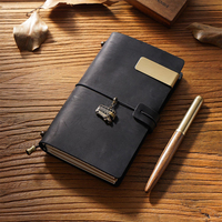 Agenda en cuir pleine fleur personnalisé avec logo, format A5, A6, A7, 2024, carnet de notes, classeur professionnel, durable, échantillon gratuit