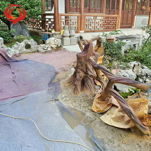 Escenarios de roca esculpida para parques temáticos GRC Paisajismo de roca artificial Esculturas de resina de fibra de vidrio - Product Image 4