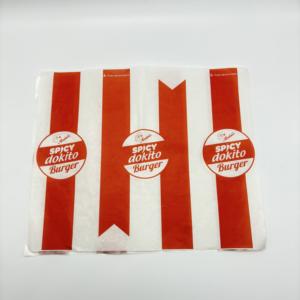 <b>Greaseproof</b> Wax PE Coated <b>Paper</b> Fast Food Packaging Burger Wrapper Food Grade Waxed <b>Paper</b> - Product Image 6