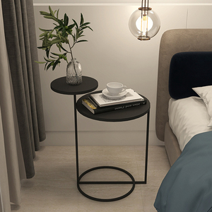 Simple Bedroom <strong>Bedside</strong> <strong>Table</strong> <strong>Shelf</strong> Simple Modern Sofa Side Small <strong>Table</strong> - Product Image 1