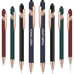 Premium Rose Gold Metal Ballpoint <b>Pen</b> With Engraved Logo for Corporate and Office Use Custom Promotional Gifts - Product Image 1