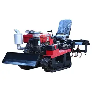 Agricultural Machinery 35 Hp Mini Remote Control Crawler Tractor For Sale