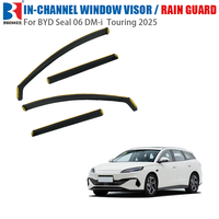 Pare-pluie pour vitres de voiture BYD Seal 06 DM-i Touring 2025 |   Pare-soleil de voiture et déflecteurs de fenêtre |   Accessoires déflecteurs de vent pour fumeurs