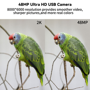48mp siêu HD tự động lấy nét <span class=keywords><strong>Micro</strong></span> USB máy ảnh về 200ms nhanh chóng tập trung 70 độ không có biến dạng Webcam Plug & Play cho laser Engraver - Product Image 2