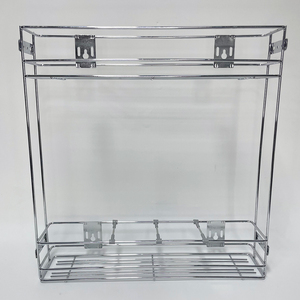 BENE Accesorios Modernos para Gabinetes de Cocina: Cesta Extraíble de Alambre de 2 Niveles, Organizador Ecológico que Ahorra Espacio para Gabinetes y Herrajes - Product Image 6