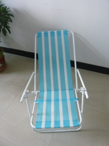 เก้าอี้โลหะพับได้2ตำแหน่งปรับความสูงได้สำหรับตั้งแคมป์ชายหาดบราซิล - Product Image 5