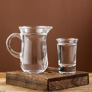 Verre à liqueur transparent de haute qualité, pot à liqueur, mug, capacité de 40 ml, 50 ml, 120 ml pour la tequila et le brandy, inspiré du <span class=keywords><strong>Baijiu</strong></span> <span class=keywords><strong>chinois</strong></span> - Product Image 6