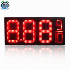 Không thấm nước Led Giá dầu Màn hình hiển thị giá trạm xăng Bảng hiển thị Led Giá dầu Màn hình hiển thị với điều khiển từ xa - Product Image 3