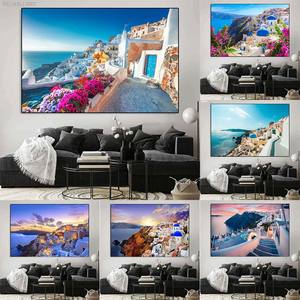 <span class=keywords><strong>Pintura</strong></span> en lienzo <span class=keywords><strong>de</strong></span> la isla <span class=keywords><strong>de</strong></span> Santorini, imágenes <span class=keywords><strong>de</strong></span> paisaje <span class=keywords><strong>de</strong></span> calles <span class=keywords><strong>de</strong></span> <span class=keywords><strong>Grecia</strong></span> azul, carteles <span class=keywords><strong>de</strong></span> paisaje marino, impresiones, <span class=keywords><strong>pintura</strong></span> <span class=keywords><strong>de</strong></span> arte <span class=keywords><strong>de</strong></span> pared - Product Image 2