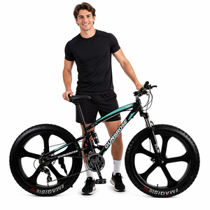 Pneu de roue intégré 29 pouces vélo de montagne cycle 24 vitesses pour homme cycle de graisse/<span class=keywords><strong>achat</strong></span> vente en gros <span class=keywords><strong>vtt</strong></span> vélo à suspension complète - Product Image 4