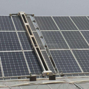 solar panels panel cleaning robot brush <b>cleaner</b> equipment automatic systems <b>spray</b> nozzle rail pv self cleaningrobot control - Product Image 1