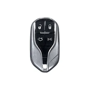 Yüksek kalite şeffaf TPU araba anahtarı kapağı için Maserati levante levante anahtar kabuk koruma aksesuarları