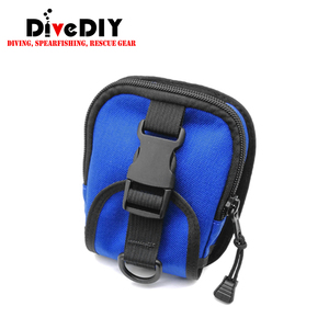Bolsa de peso para buceo de descarga rápida de <span class=keywords><strong>5</strong></span> libras para pesca submarina y apnea, bolsillo de peso desmontable para BCD con anillo en D y correa ajustable - Product Image 1