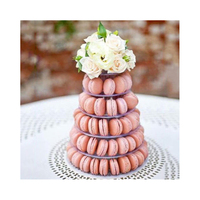 Présentoir à cupcakes rond en acrylique, 4, 5, 6, 9, 10 niveaux, présentoir à gâteaux macarons, tour à Dessert pour mariage, anniversaire, Baby Shower, goûter