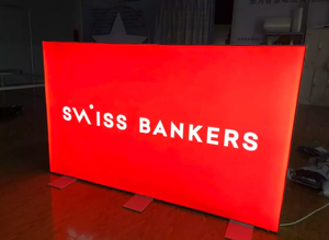 Tianlangポータブル両面LEDライトボックス折りたたみ可能フレームレス長方形アルミニウムトレードショー染料昇華ハンギング - Product Image 6