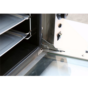 Lò nướng bánh mì công nghiệp điện chất lượng cao 4 khay, 2 quạt, giá cả/lò nướng đối lưu để bàn có chứng nhận CE - Product Image 4