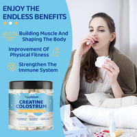 Compléments Alimentaires Springland OEM Créatine Colostrum Gummies : Soutien Nutritionnel Vitamine C et Créatine