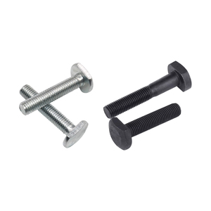 Tornillos de Cabeza en T con Ranura en T, Grado 8.8/10.9, Recubrimiento de Óxido Negro y Zinc, GB37, Alta Resistencia, M6M8M10M12M14M16M18M20M22M24M30M36 - Product Image 1
