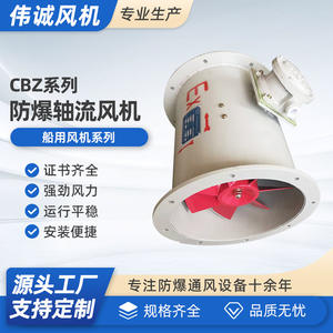 Ventilador Axial Marino CBZ-11-30A/40A/50A/50B/50C a Prueba de Explosiones - Product Image 5