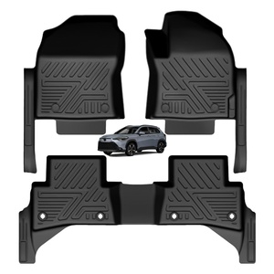 Protector de Alfombra Decorativo para Interiores de Automóviles de Alta Calidad, Alfombrillas de TPE 5D para Corolla Cross 2022 2024 (Volante a la Derecha) - Product Image 2