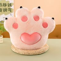 Peluche pour machine à griffes - Oreiller Patte de Chat à Taux de Victoire Élevé, Adorable Animal en Peluche de Dessin Animé pour Arcade et Décoration Intérieure