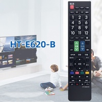 Control Remoto para TV HT-E620-B Compatible con Sharp, Sony, Hitachi y Panasonic