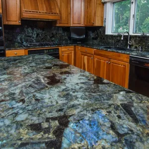 Great Varieties Indoor Decoration Granite Blue Jade For Kitchen Countertops Outdoor Tiles Big Slab Polished SL-S-0121 Stonelink