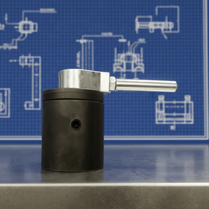 วาล์วโรตารี่เชิงกลสำหรับการปกป้องสิ่งแวดล้อม รุ่น 240-10B อัตราการไหล 60 ลิตร/นาที แรงดัน 21 เมกะปาสคาล ขนาด 80x100 - Product Image 4