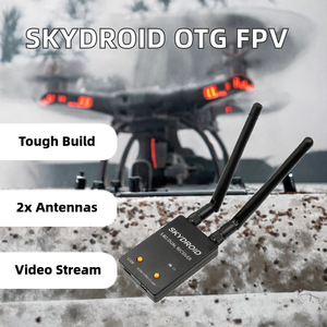 Control Remoto Skydroid OTG 5.8G 150CH UVC con Doble Antena para Drones con Transmisión de Video, Audio Downlink, Material PVC - Product Image 3