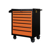 Chariot à outils en métal avec 6 tiroirs verrouillables, nouvelle conception, capacité de charge de 250 kg, pour atelier, garage, rangement domestique