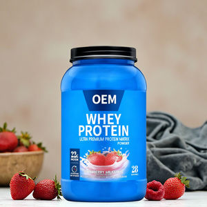 Venta Directa de Fábrica de Proteína de Suero de Leche con Sabor a Fresa, Suplementos Nutricionales Deportivos, Marca Propia - Product Image 6