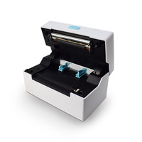 Printer Label Termal 104mm dengan Stand, Mendukung Pencetakan Kertas Kontinu/Kertas Label/Kertas Lipat/Kertas Tag