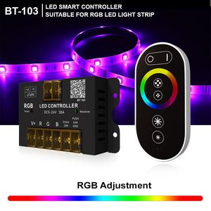 RGB LED スマートコントローラー 5-24VDC 3CH リモート無線周波数リモコン発光ダイオード RGB 調光器 - Product Image 4