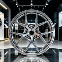 Neue Geschmiedete Aluminium-Legierung Autofelgen 18 19 20 21 22 Zoll 5x112 5x120 Felgen Schwarz Offroad 4x4 Passend für BMW Tesla Model3 SUV