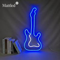 Enseigne néon LED personnalisée en forme de clé de violon pour notes de musique | Lumière néon LED pour la décoration murale de bar, club, studio, salle de DJ |   Cadeau pour Musicien