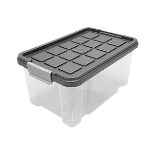 RIVAL Eurobox 30x19x14cm <b>With</b> <b>Lid</b> Storage Container For Organizing - Product Image 1