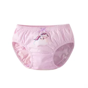 5pcs Multi colors fashion Kid Children cute comfortable plus size 7 year baby girls underwear briefs underpants Bloused Knickers