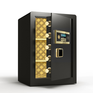 Coffre-fort biométrique en acier robuste anti-vol avec lecteur d'empreintes digitales, fabriqué en Chine - Product Image 3