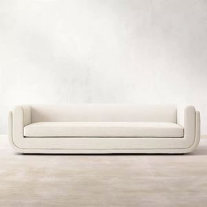 Sofá de Tela American R para Sala de Estar Pequeña, Sofá en Forma de U, Sofá Doble de Tres Plazas, Sofá de Lujo Ligero para Recepción de Hotel, Personalizable - Product Image 2