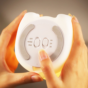 Đèn Nhà Trẻ Để Bàn Cạnh Giường Ngủ Ký Túc Xá Cho Bé Gái Sáng Tạo Đèn Thỏ Thỏ Đèn Ngủ Silicon Hình Động Vật - Product Image 4