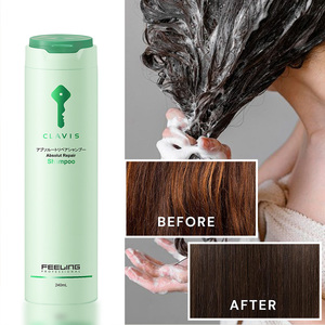 Shampooing de soins capillaires anti-pelliculaire, anti-frisottis, marque privée, shampooing au collagène endommagé, réparation hydratante, vente en gros - Product Image 1
