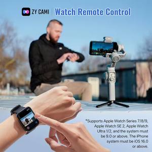 Estabilizador de teléfono inteligente ZHIYUN SMOOTH 5E, Gimbal de 3 ejes con seguimiento inteligente, antivibración, edición inteligente, control remoto, palo para selfies - Product Image 3